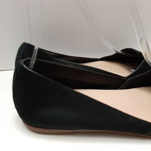 ALDO D'orsay Ballet Flats Slip-On Suede Leather Shoes Black Sz 6.5 - Picture 4 of 16